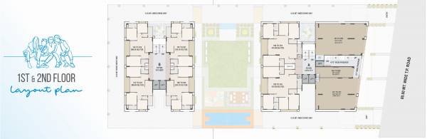  akaay-luxuria Block A Cluster Plan