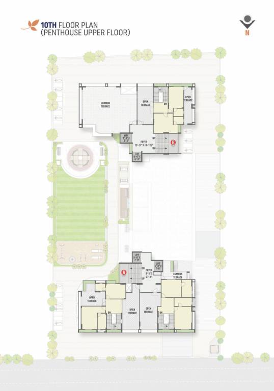  skydeck Tower A Cluster Plan