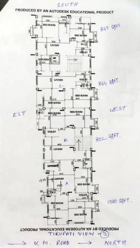  tirupati-apatment Tirupati Apatment Cluster Plan