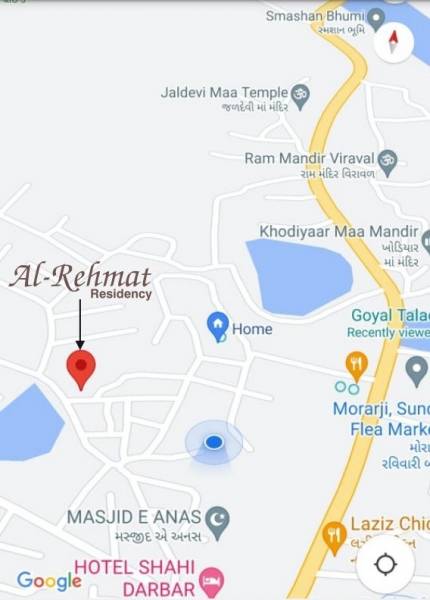  al-rehmat-residency Location Plan