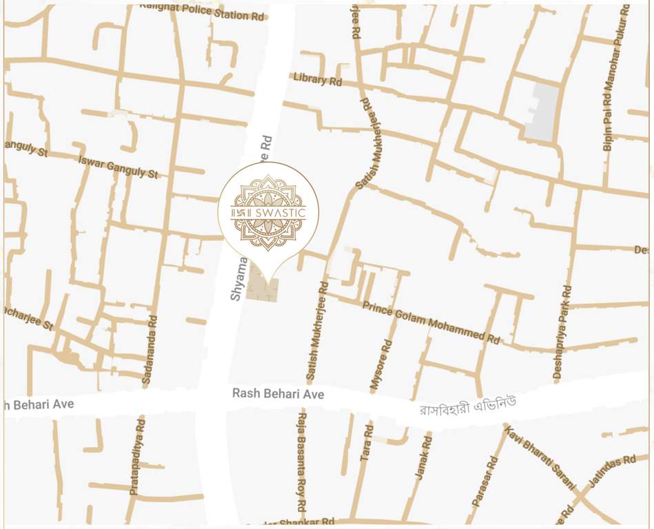  praniti apartment Location Plan