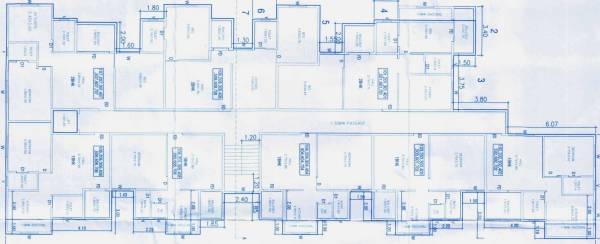  aryaa-empire Wing D Cluster Plan from 1st to 7th Floor