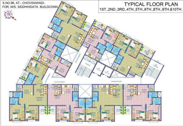  residency Siddhidata Residency Cluster Plan