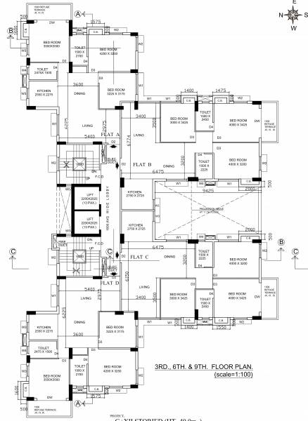  shivam-apartment Shivam Apartment Cluster Plan