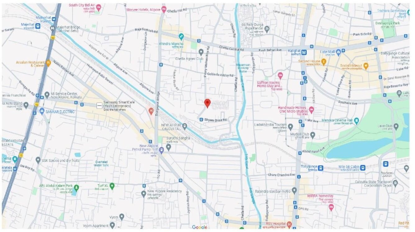  shivam apartment Location Plan