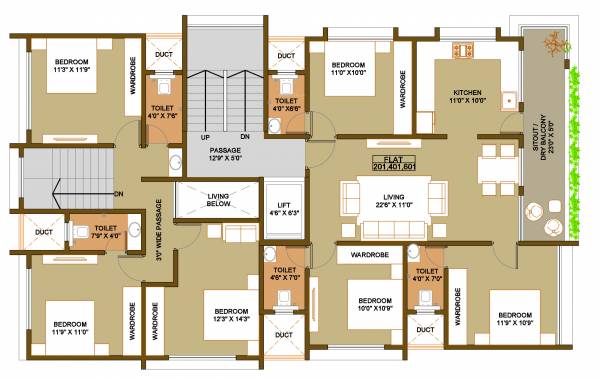  arc-solutions ARC Solutions Cluster Plan for 2nd, 4th & 6th Floor