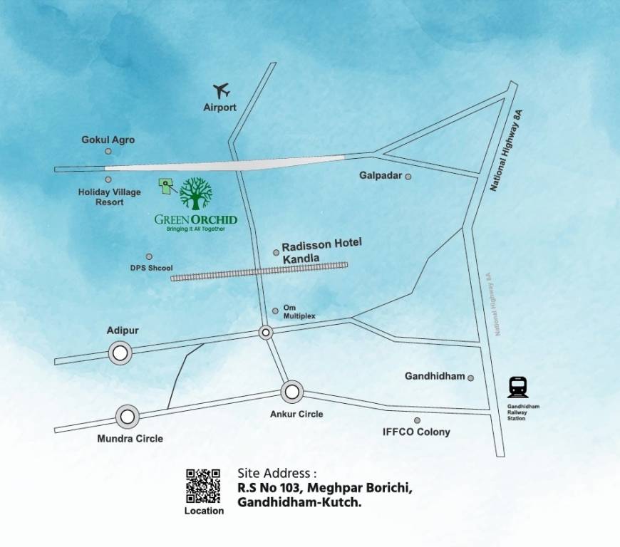  green orchid Location Plan