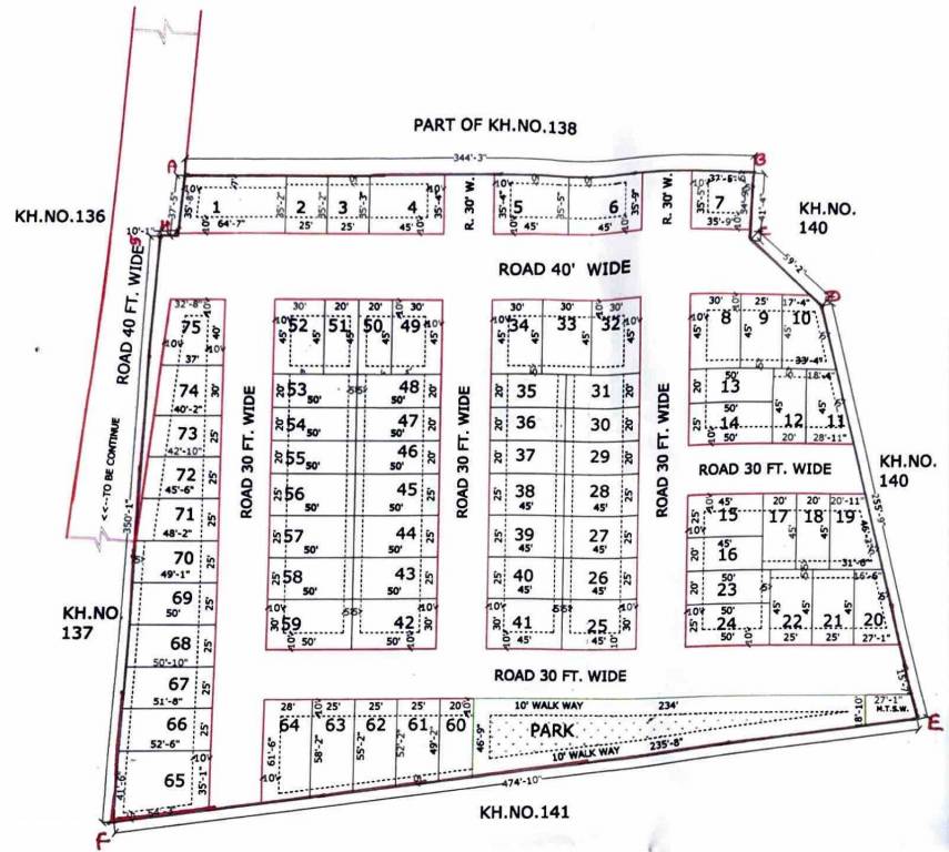  roop shree homes 2 Layout Plan