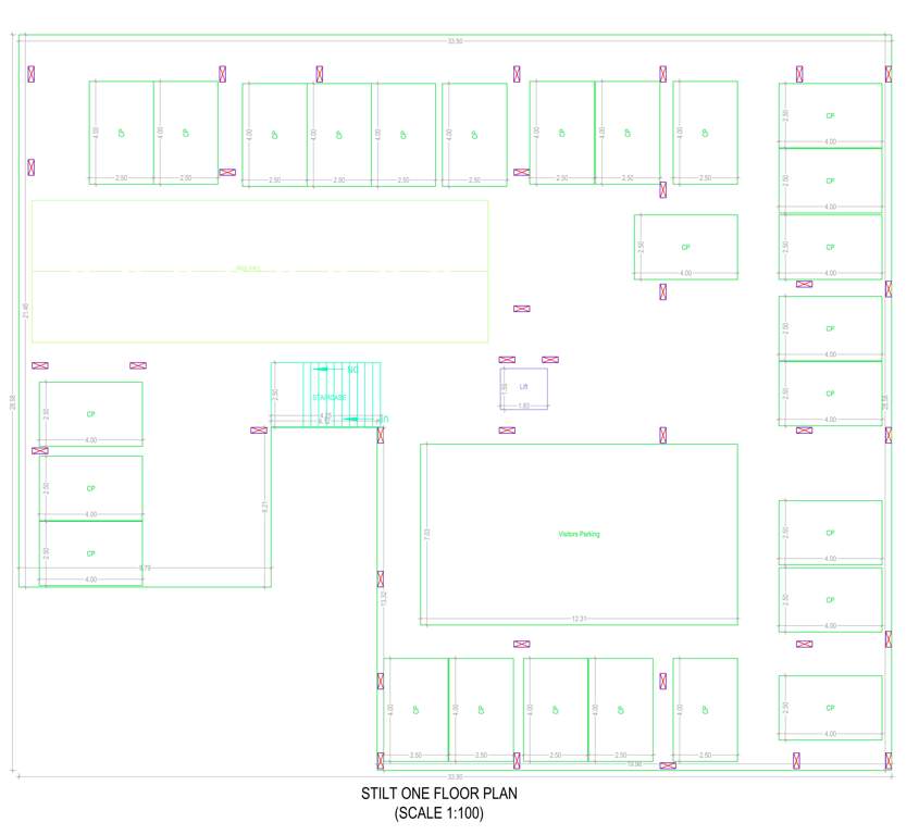  ram kala nivas Ram Kala Nivas Cluster Plan For Stilt
