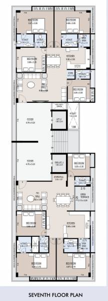 Grace Cluster Plan for 7th Floor grace Grace Cluster Plan for 7th Floor