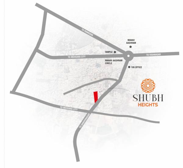  shubh-heights Location Plan