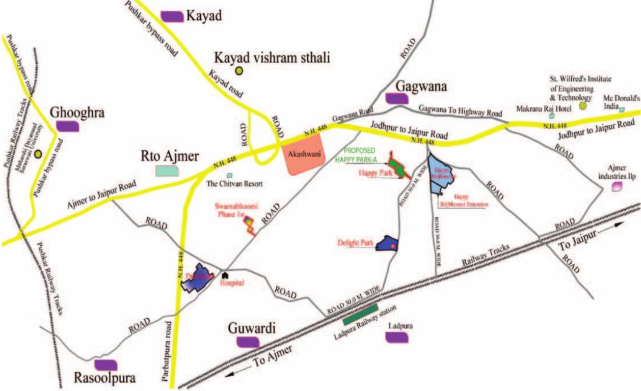  park block a Location Plan