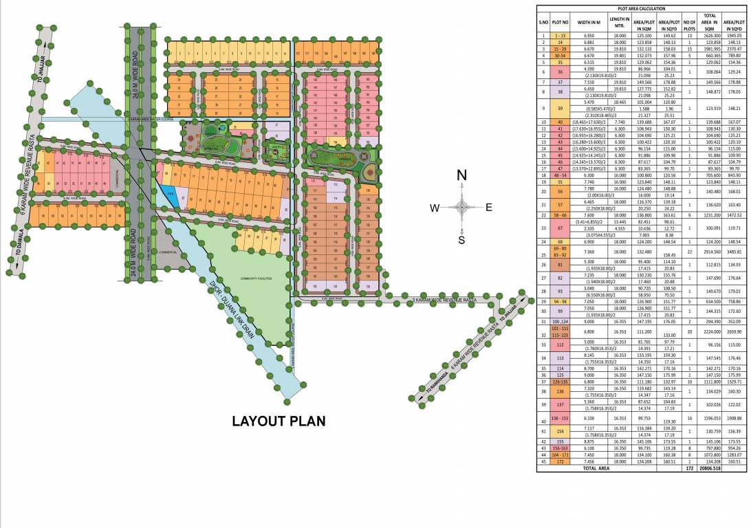  south city 1 Layout Plan
