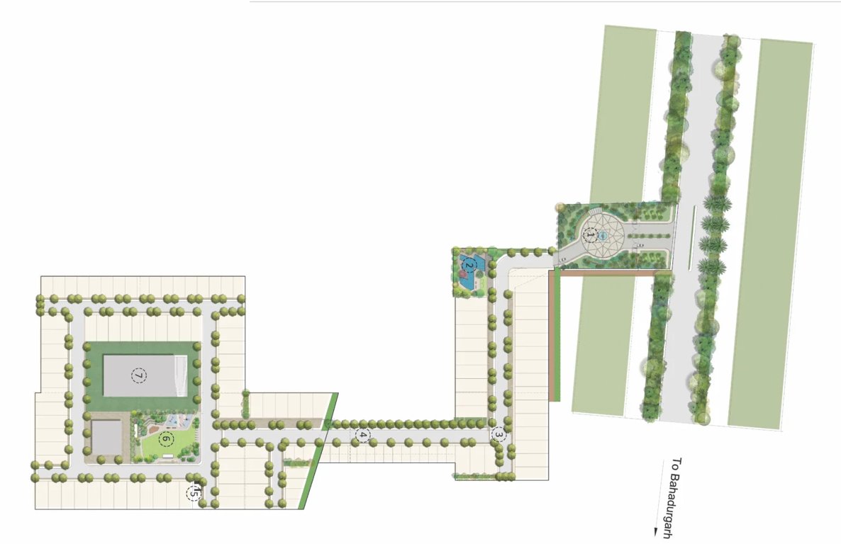  ruhil smart city Layout Plan