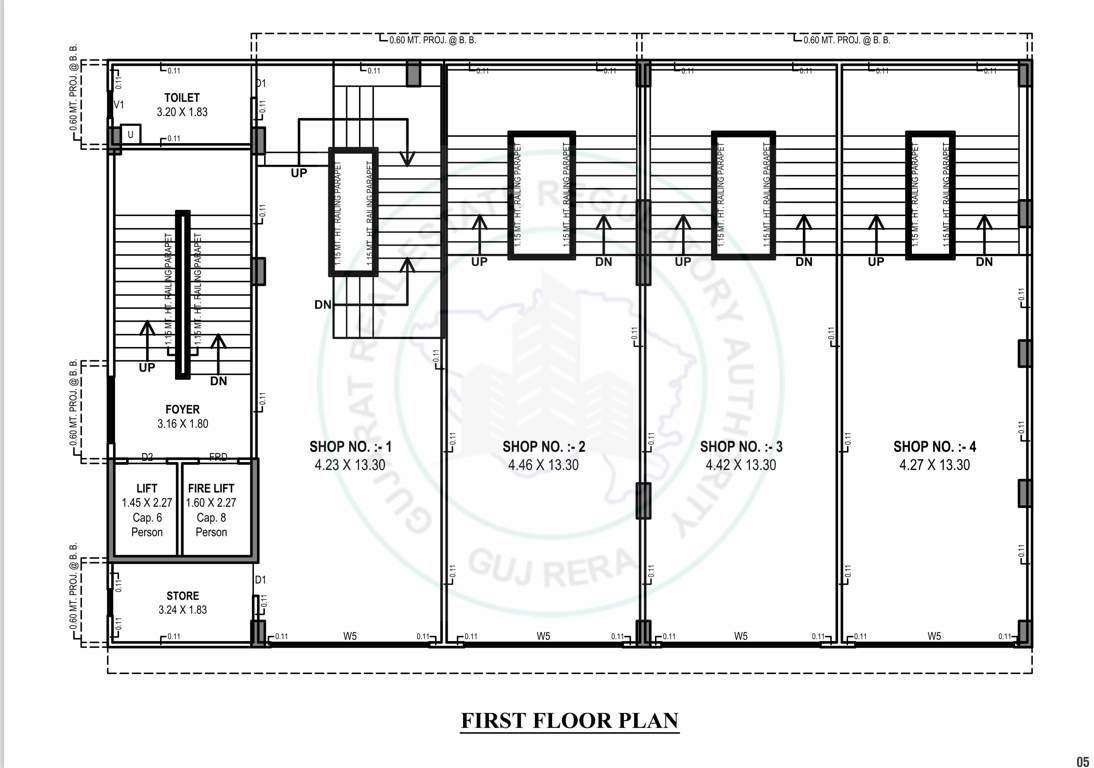  swapneel spiti Swapneel Spiti Cluster Plan for 1st Floor
