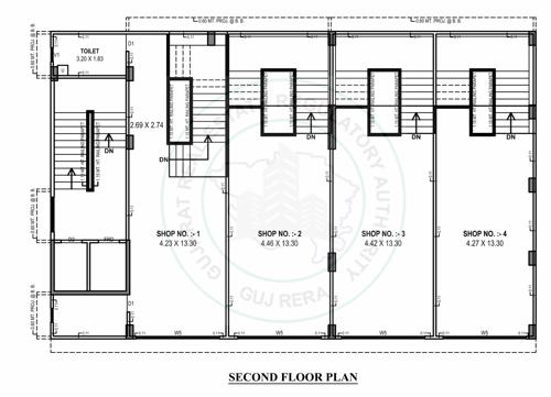  swapneel-spiti Swapneel Spiti Cluster Plan for 2nd Floor