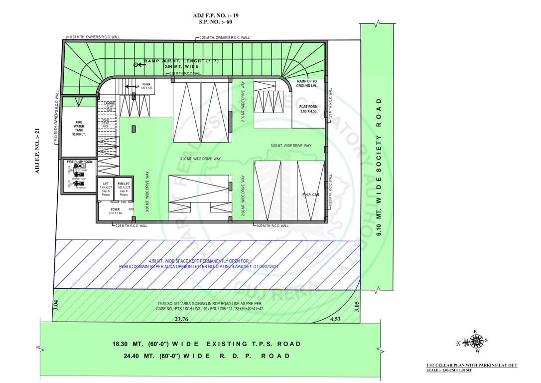  swapneel spiti Swapneel Spiti Cluster Plan for Car Parking