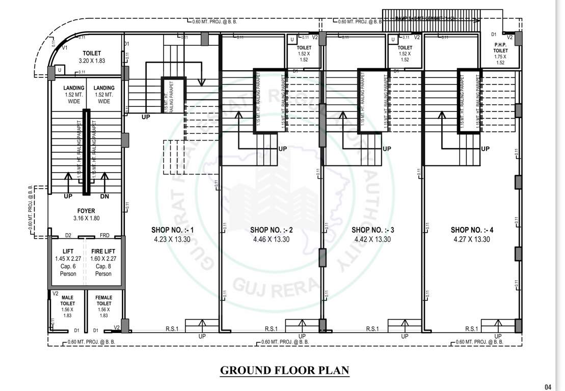  swapneel spiti Swapneel Spiti Cluster Plan for ground Floor