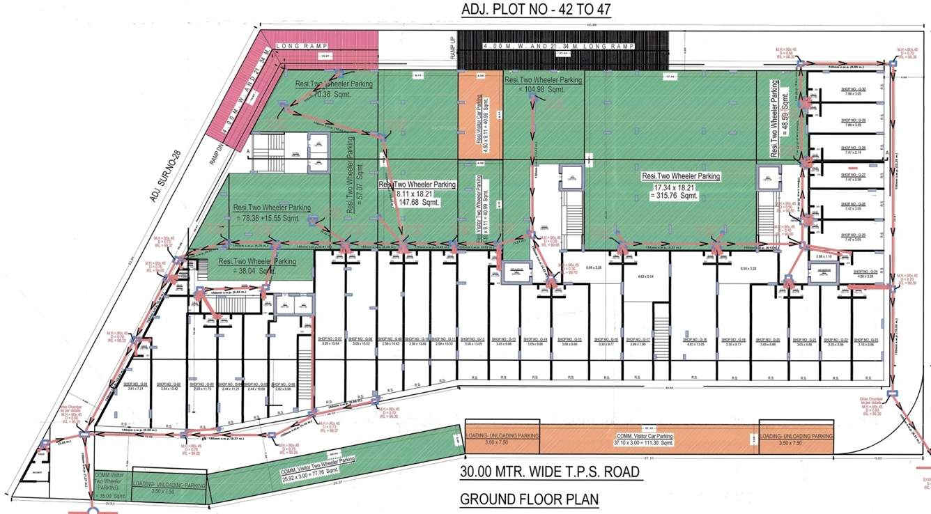  platinum prime Layout Plan