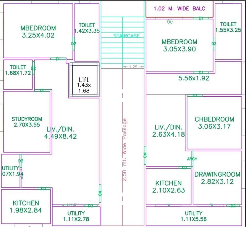  parnika elites Parnika Elites Cluster Plan from 1st to 5th Floor