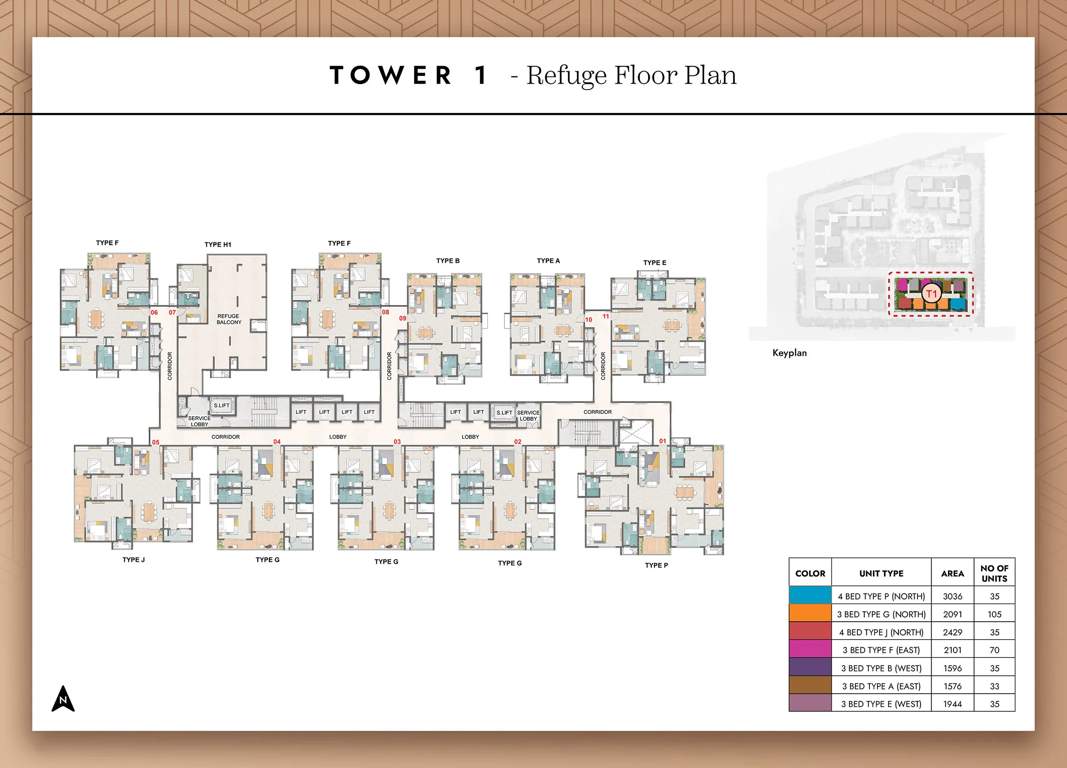  spring heights Cluster Plan