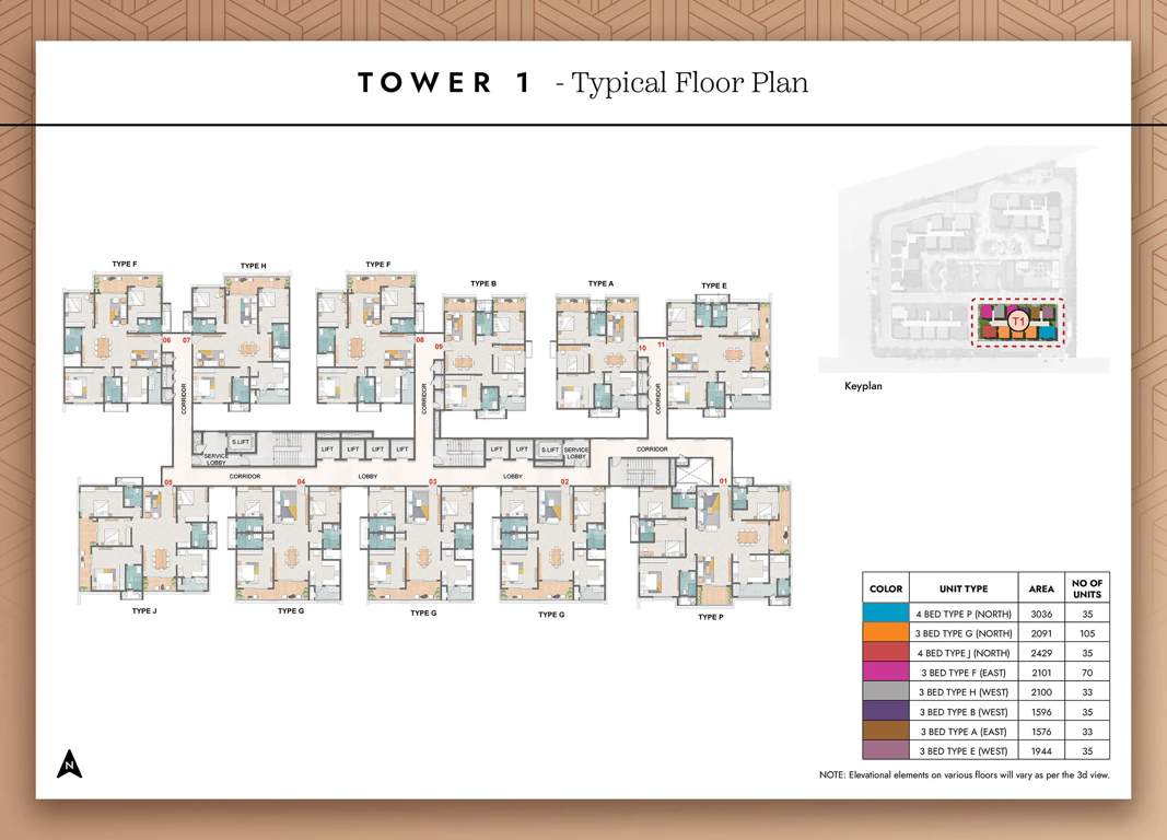  spring heights Cluster Plan