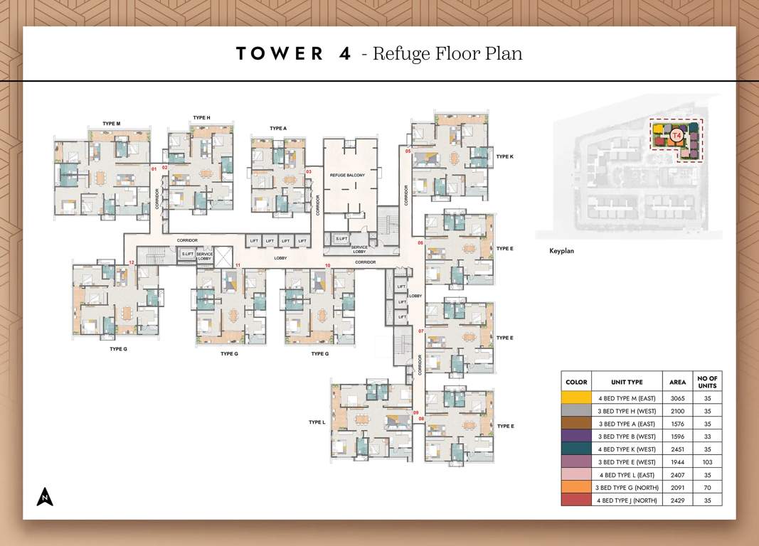  spring heights Cluster Plan