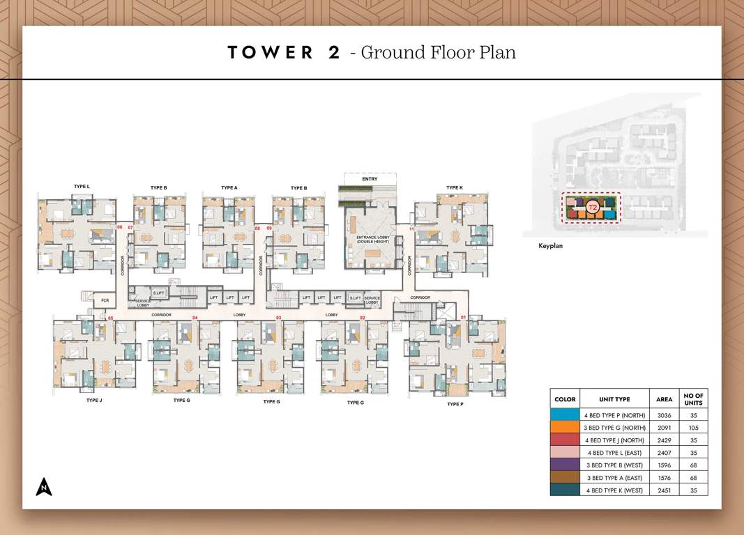  spring heights Cluster Plan