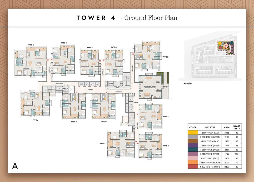  spring heights Cluster Plan