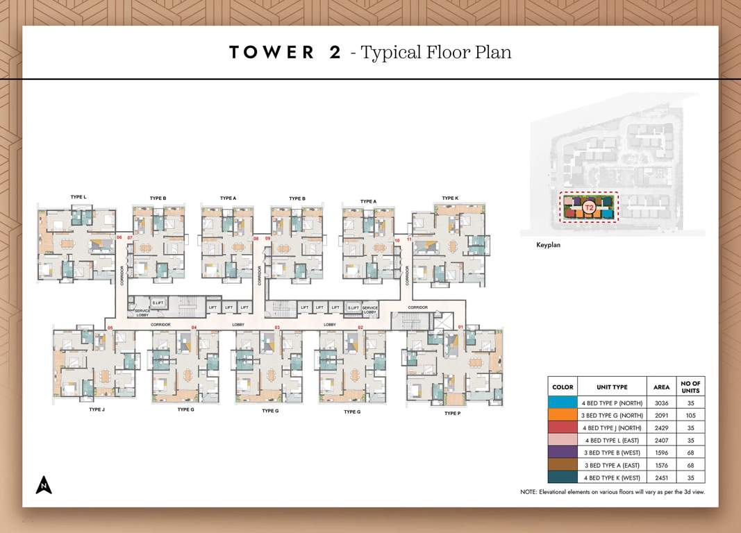  spring heights Cluster Plan