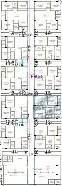  royal-iconic-towers Cluster Plan Ground Floor