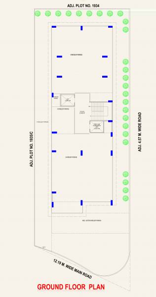  upnishad-vraj A Cluster Plan for ground Floor