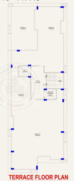  upnishad-vraj A Cluster Plan for terrace Floor