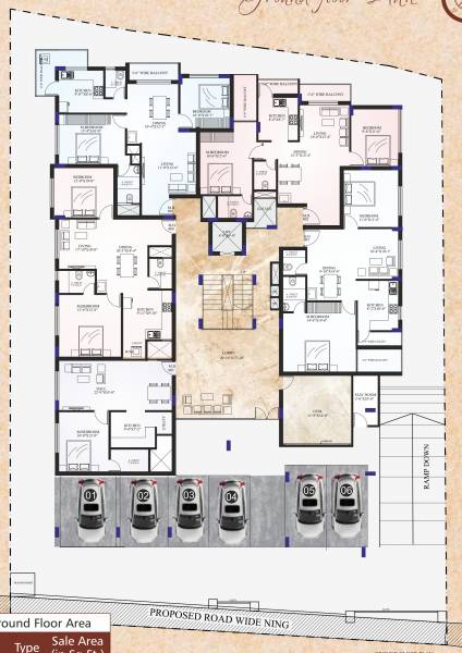  kanishka Kanishka Cluster Plan for ground Floor