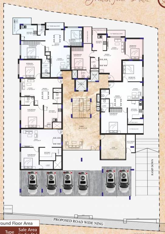 kanishka Kanishka Cluster Plan for ground Floor