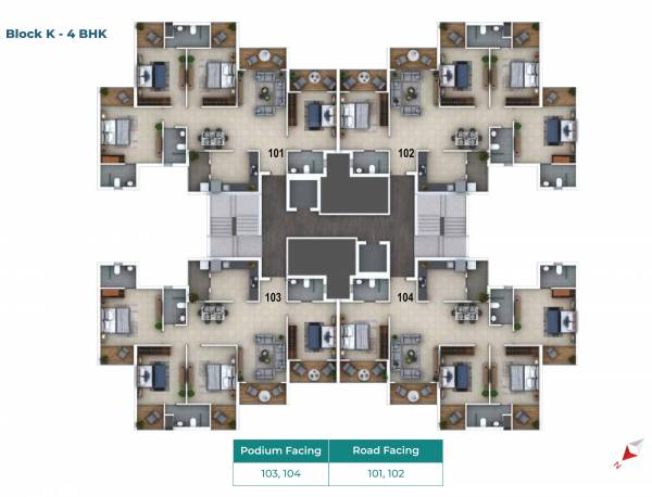  heights-phase-2-g-h-i-j-k-l BLOCK K Cluster Plan