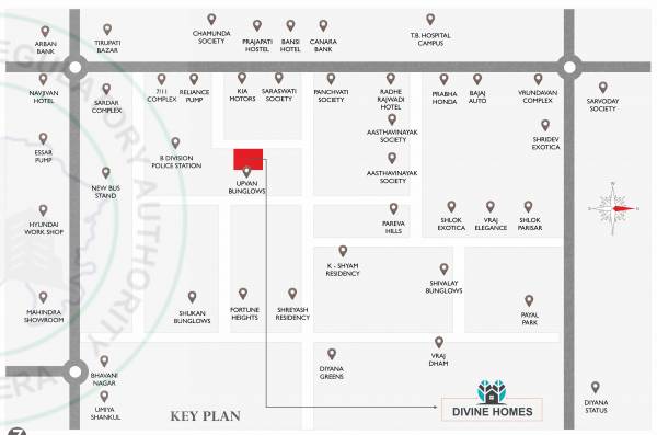 Location Plan divine-homes Location Plan