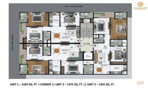  arenaa-heights-the-ultima-107 Arenaa Heights The Ultima 107 Block A Cluster Plan