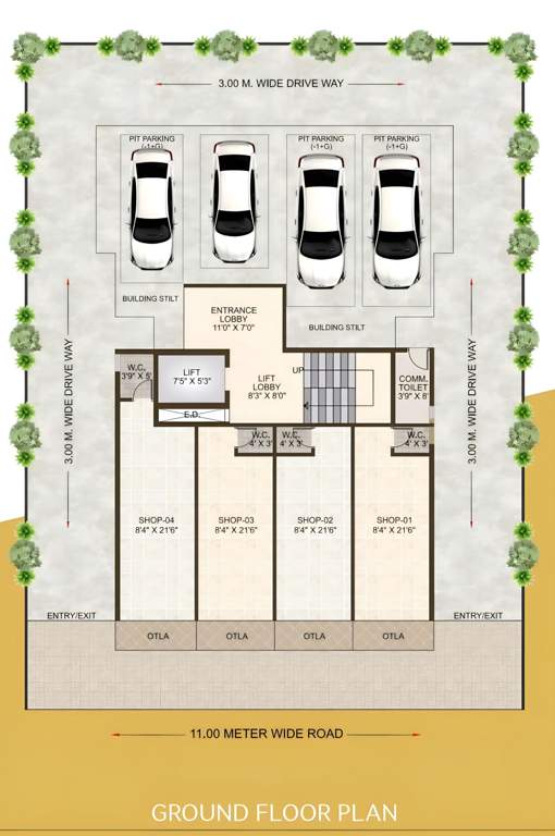  hari niwas Hari Niwas Cluster Plan for ground Floor