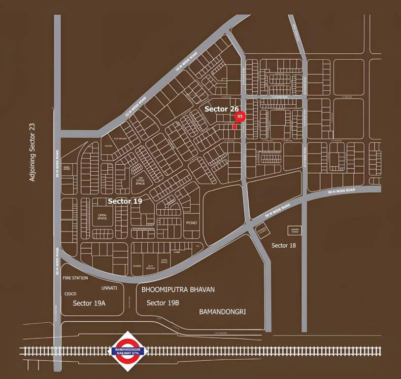  hari niwas Location Plan