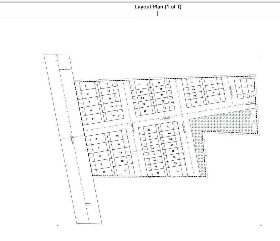  avenue Layout Plan
