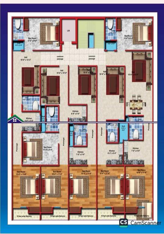 sai apartment Sai Apartment Cluster Plan from 1st to 5th Floor