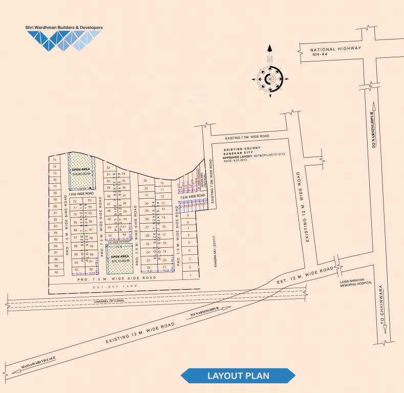  sanskarpuram Layout Plan