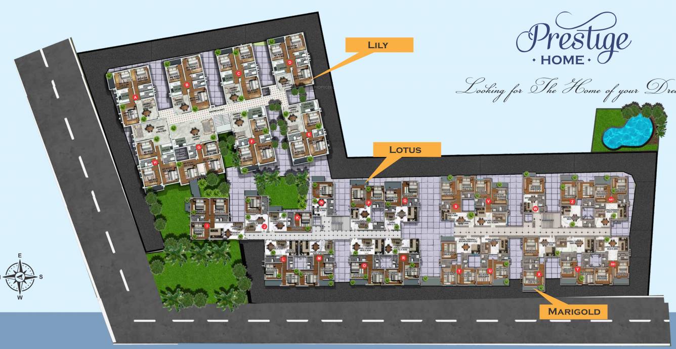  prestige home Lily Cluster Plan