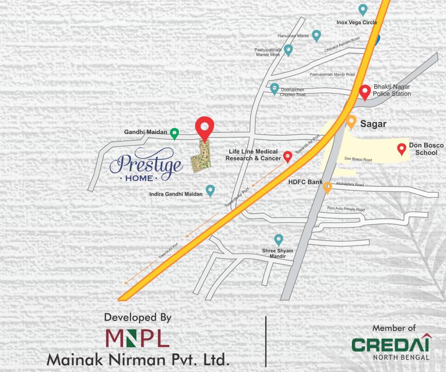  prestige home Location Plan