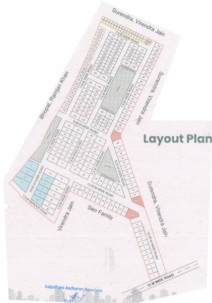 Layout Plan aacharan-eco-city-devri Layout Plan
