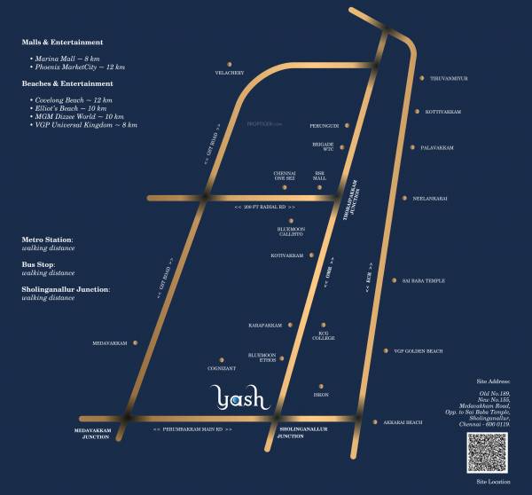  bluemoon-yash Location Plan