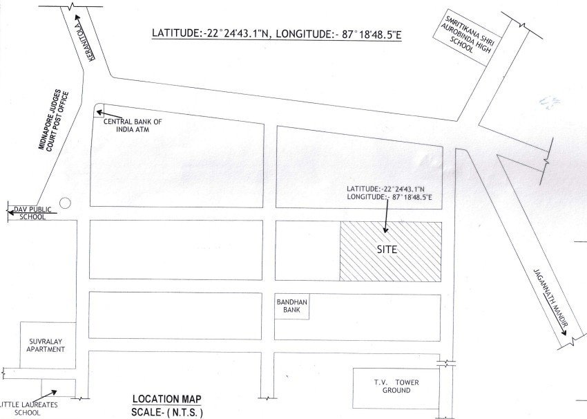  radhe shyam apartment phase i Location Plan