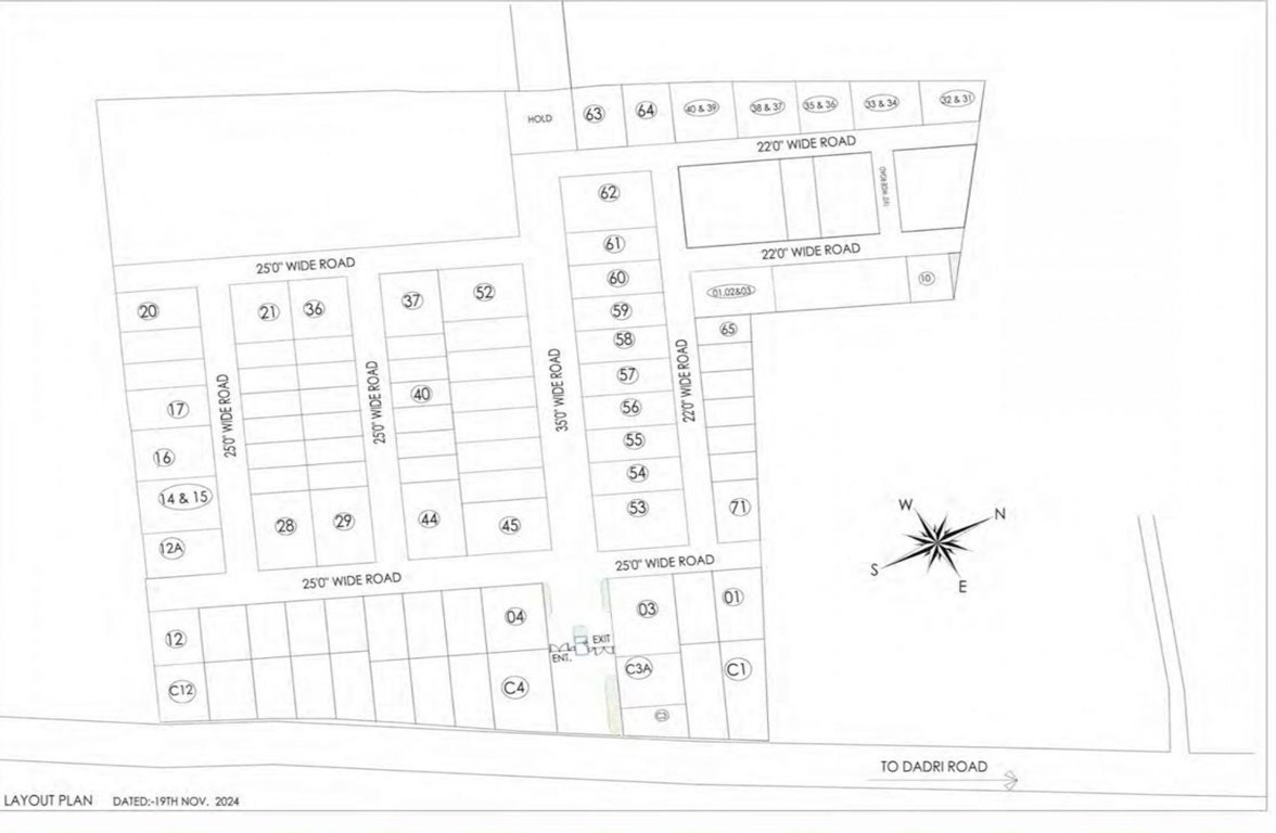 sv heights the ultima 107 Layout Plan