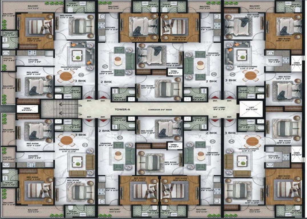  vihaan heights the ultima 107 Vihaan Heights The Ultima 107 Cluster Plan